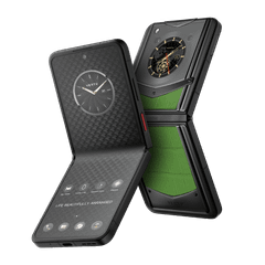 Vertu Ironflip Bamboo Green Alligator