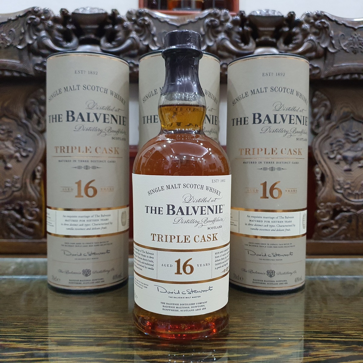 Rượu Scotch whisky Balvenie 16 Triple Cask 700ml nồng độ 40% – TIẾN THÀNH  BEAUTY