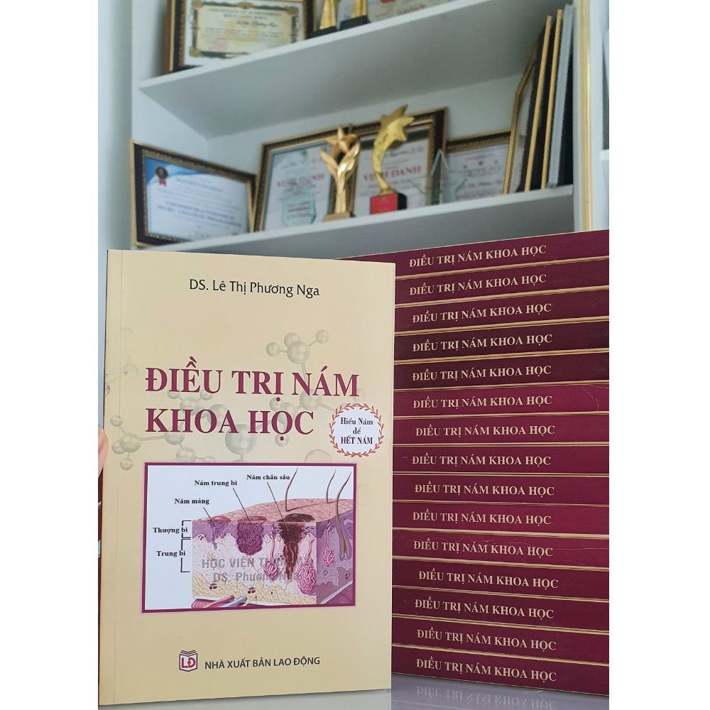 Sách Điều trị nám khoa học của Ds. Lê Thị Phương Nga