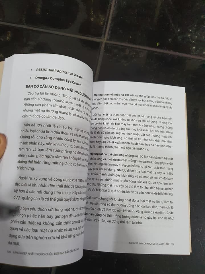 Sách “Làn da đẹp nhất trong cuộc đời của bạn bắt đầu từ đây” TIẾN