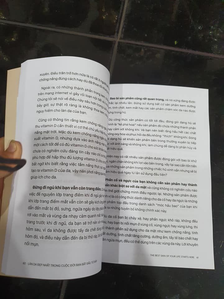 Sách “Làn da đẹp nhất trong cuộc đời của bạn bắt đầu từ đây” TIẾN