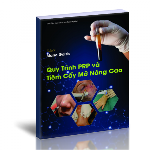 Sách Quy trình PRP và Tiêm cấy mỡ nâng cao - Tác giả Mario Goisis