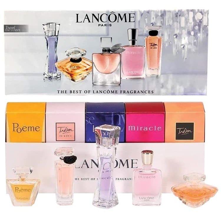 Set 5 chai nước hoa mini Lancome Paris 5ml cho nữ của Pháp