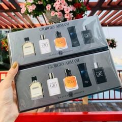 Set 5 chai Nước hoa mini nam Giorgio Armani Travel Exclusive 5ml