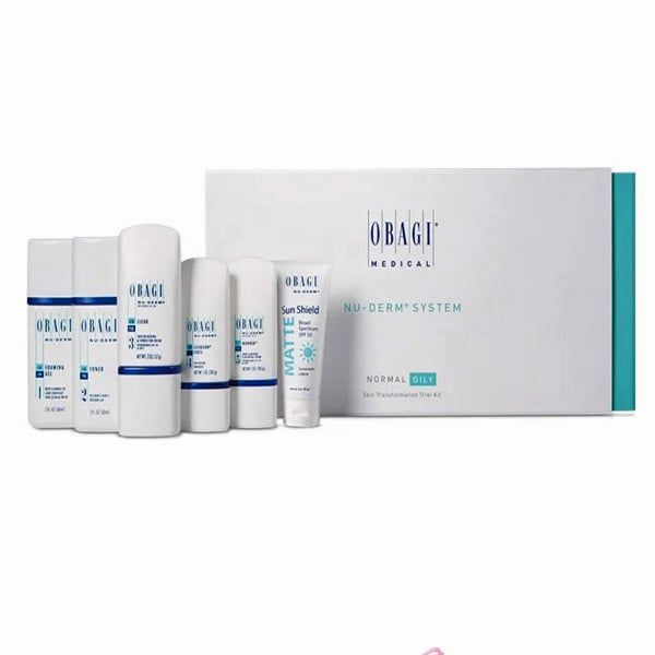 Set Trị Nám Obagi Nu-Derm Mini Cho Da Dầu Travel Kit Normal-Oily