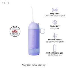 Máy tăm nước không dây Halio UltraClean Oral Irrigator Periwinkle