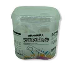 tăm chỉ dẹp OKAMURA 40 cây / hộp