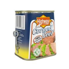 Thịt bò đóng hộp Corned Beef Highway 340g của Mỹ