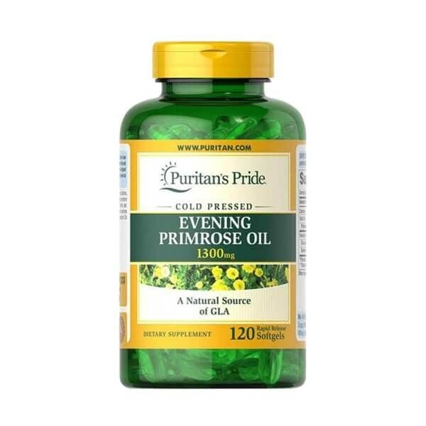 Tinh dầu hoa anh thảo Evening Primrose Oil 1300mg hộp 120 viên của Mỹ
