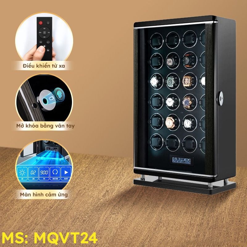 Hộp đựng động hồ cơ 24 xoay M&Q 24