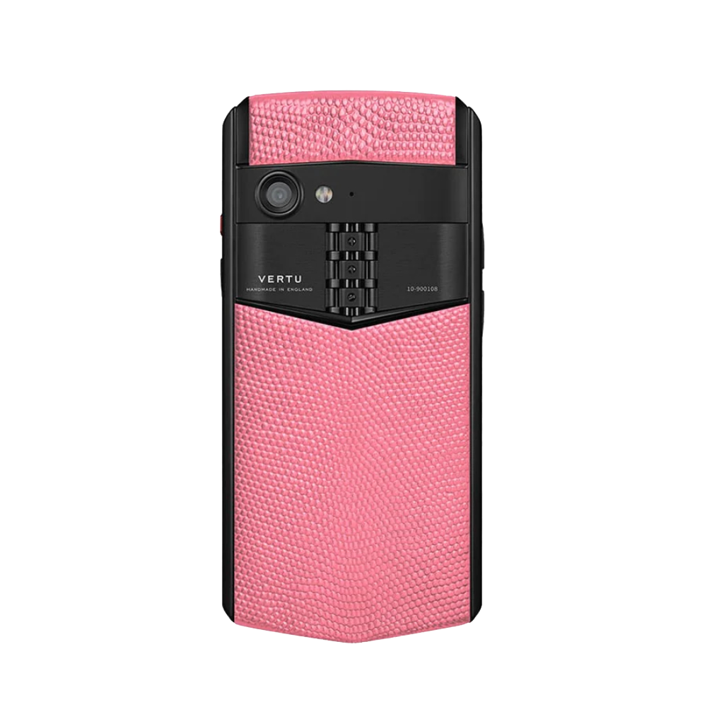Aster P Gothic Lizardskin Phone - Peach Pink