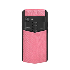 Aster P Gothic Lizardskin Phone - Peach Pink