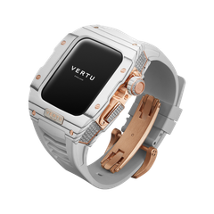 đồng hồ VERTU meta watch Diamond - White Strap