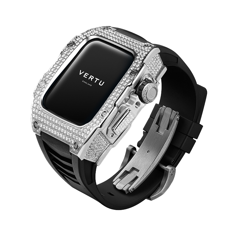 đồng hồ VERTU meta watch Diamond - Black Strap