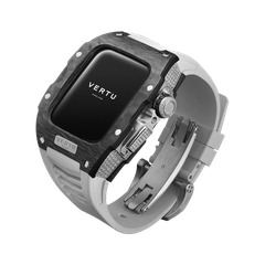 đồng hồ VERTU meta watch Black Diamond - White Strap