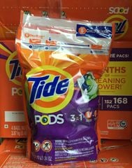 Viên giặt xả Tide Pods 3 in 1 gói 33/42 viên của Mỹ