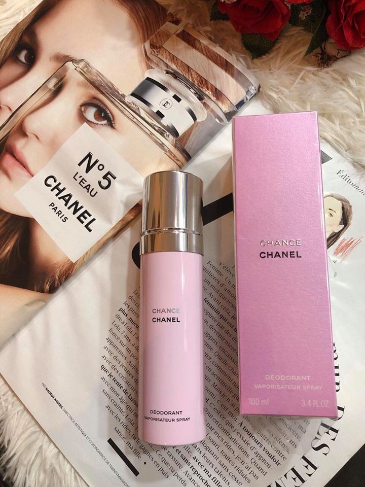 Xịt Khử Mùi Nước Hoa Nữ Chanel Chance Deodorant Spray 100ml TIẾN