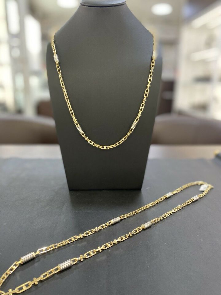 dây chuyền vàng Monte Carlo Kette Halskette 585 14k 52cm