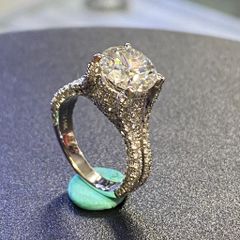 Nhẫn nữ kim cương thiên nhiên TTJ-00620