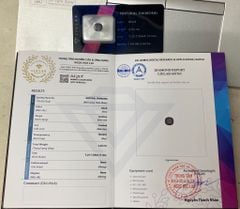(Đã Bán) 7.2 li kim cương thiên nhiên màu đen luôn kiểm định thanh lý