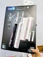 Set đôi bàn chải điện Oral-B Genius X