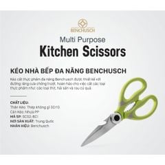 Kéo Cắt Thực Phẩm Nhà Bếp Đa Năng Benchusch