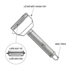 Bộ Dụng Cụ Bào Và Gọt Rau Củ Đa Năng Benchusch