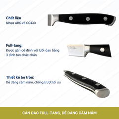 Dao Gọt Hoa Quả Đa Năng Benchusch 5 Inch - Dòng Utility - Solution Series