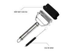 Dụng Cụ Bào Gọt Rau Củ Inox Benchusch