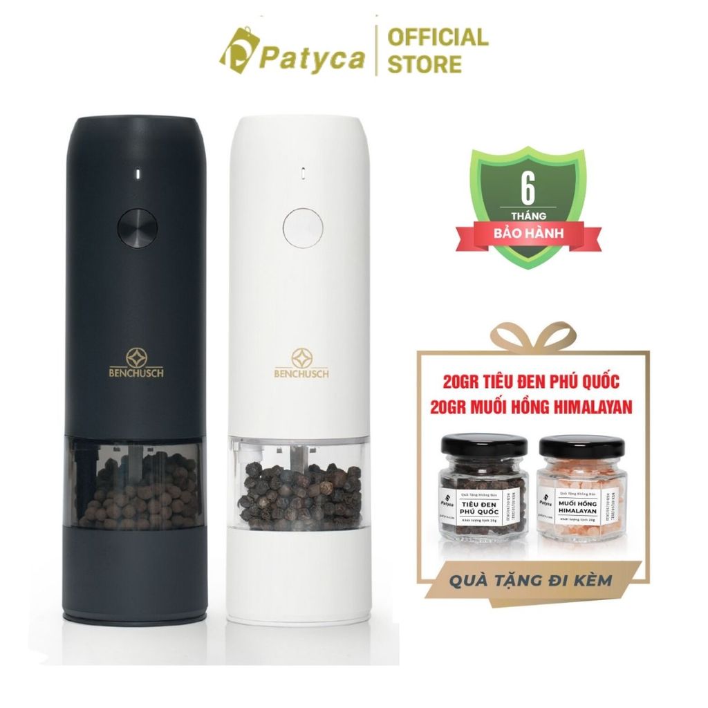 Combo 2 Máy Xay Tiêu Tự Động Bằng Điện Benchusch