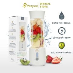 Máy Xay Sinh Tố Cầm Tay Benchusch PB801 - 500ml - 150W - Pin Sạc 4000mAh - Hàng Chính Hãng