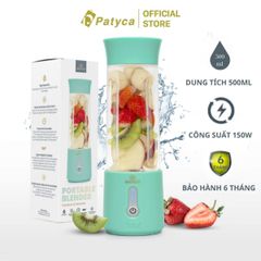 Máy Xay Sinh Tố Cầm Tay Benchusch PB801 - 500ml - 150W - Pin Sạc 4000mAh - Hàng Chính Hãng