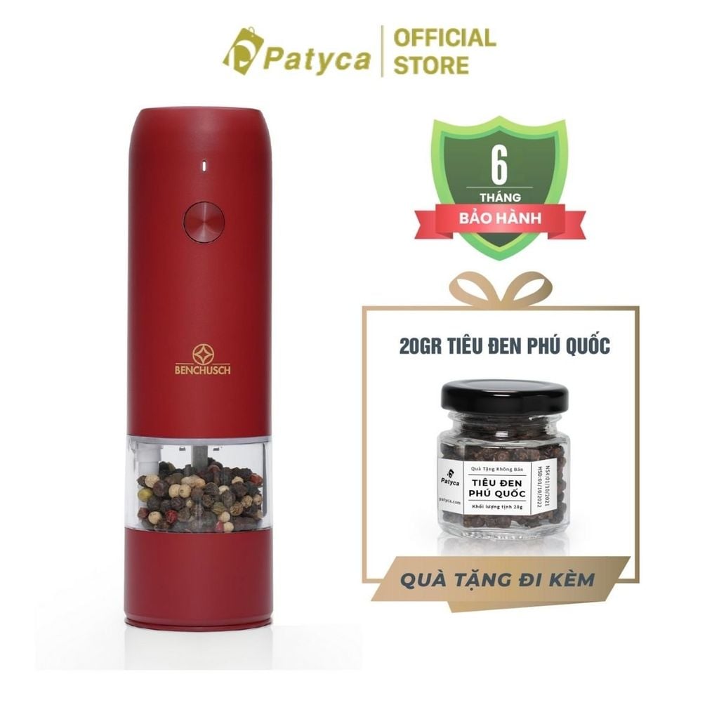 Máy Xay Tiêu Tự Động Bằng Điện Benchusch