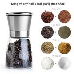 Lọ Xay Tiêu Thuỷ Tinh Benchusch