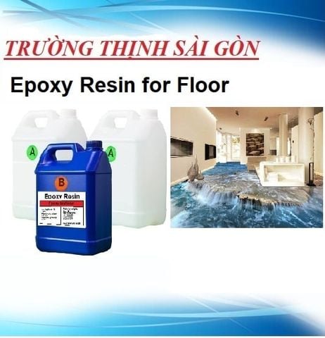  Epoxy Resin đổ mặt sàn 3D (E68AB-F) thùng 20Kg 