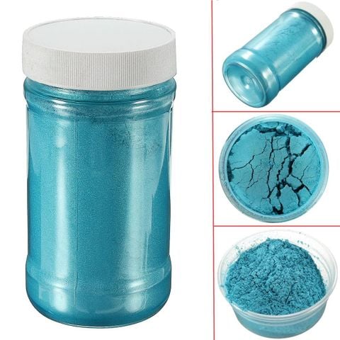  Màu bột nhũ ánh kim pha nhựa Epoxy Resin 1Kg 