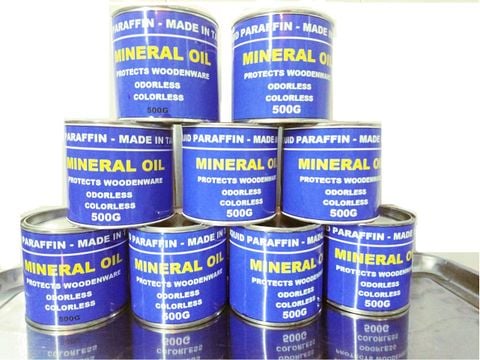  Dầu khoáng (Mineral oil) bảo vệ gỗ - Dầu Parafin trắng lót gỗ 