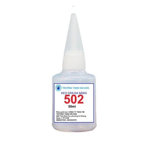  Keo 502 dán đa năng chai 50ml 