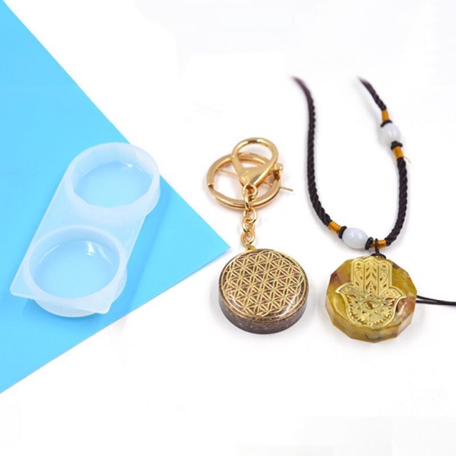 Khuôn resin mặt dây chuyền orgonite