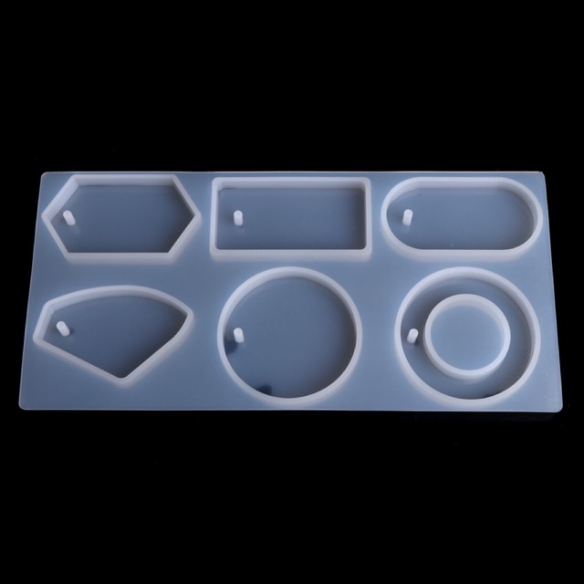 Khuôn silicone làm móc khóa resin