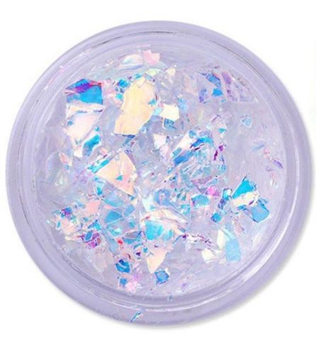  Bột giấy màu holo hiệu ứng tinh thể ngũ sắc cho resin 