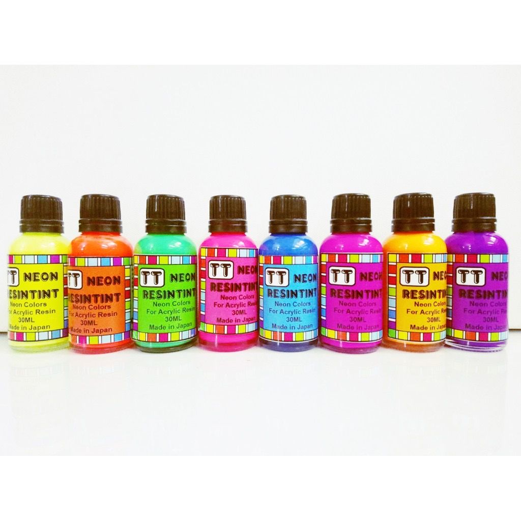 Màu Phản Quang NEON RESINTINT Pha Nhựa Epoxy
