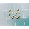 Khuôn kim loại hình mèo nhỏ làm móc khóa resin