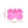 Khuôn silicone đúc nhựa resin làm bảng tên cho chó