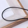 5 dây chuyền đen cao su thông dụng không gỉ sét