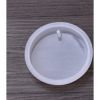 Khuôn resin làm móc khóa tròn có lỗ sẵn