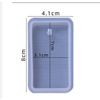 Khuôn resin hình chữ nhật làm móc khóa
