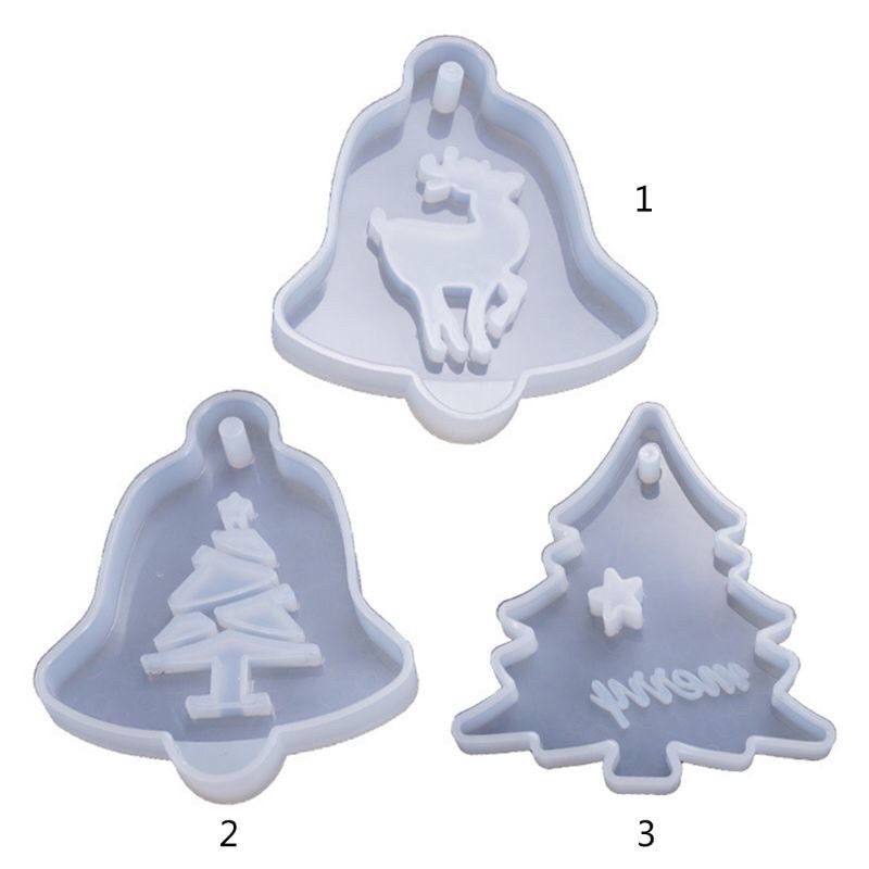 Khuôn resin làm đồ trang trí giáng sinh mini