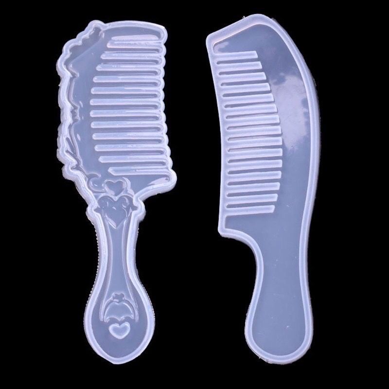 Khuôn silicone đổ keo epoxy resin làm lược chải tóc