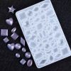 Khuôn silicone đúc resin đá mini làm trang sức resin